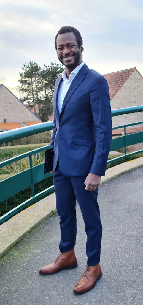 Emmanuel Buriez in professor suit