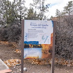 Info sign at Visitor Center at Bosque del Apache NWR NM 1-24-24                                