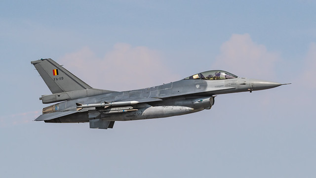 Belgian AF General Dynamics (SABCA) F-16AM Fighting Falcon FA-119