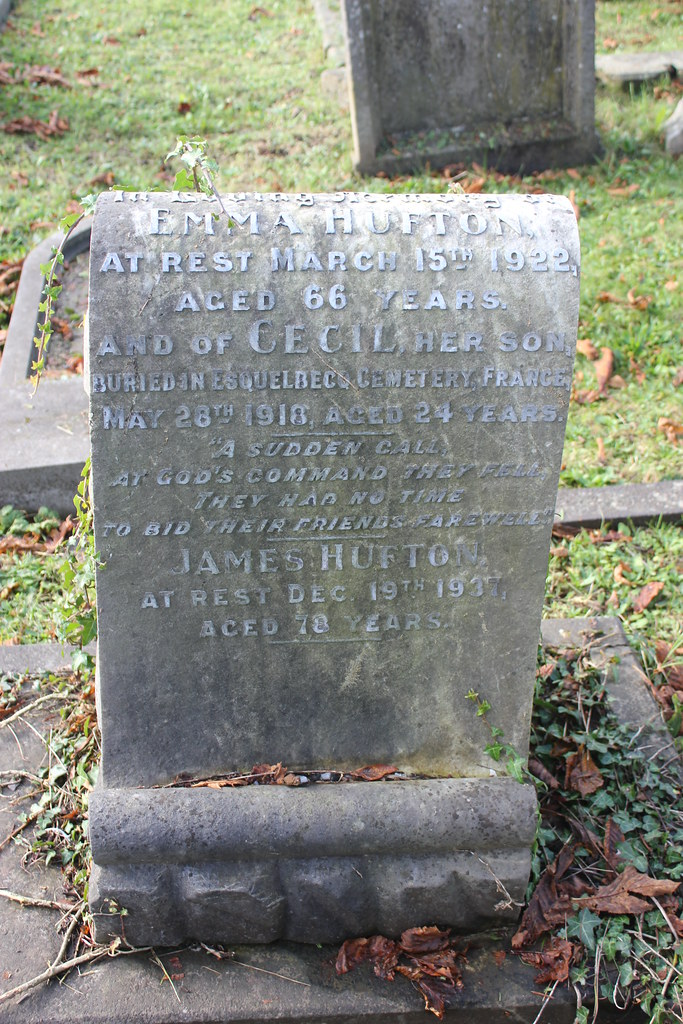 Arthur Cecil Hufton Family Grave