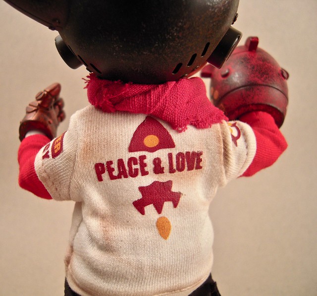 Nuclear Boy Red Peace & Love