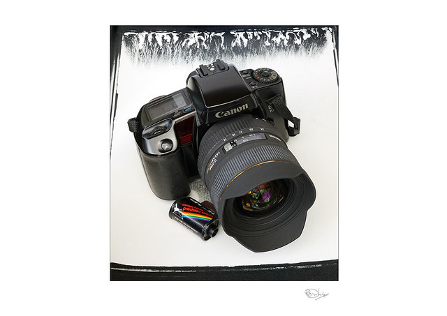 Canon EOS 100 (Elan) with Sigma 12-24mm f/4.5-5.6 EX DG lens