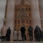 9 февраля 2024, Заупокойное богослужение в Спасо-Преображенском кафедральном соборе (Тверь)