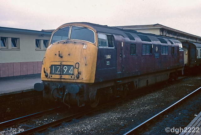 British Rail - D844 at Derby Station