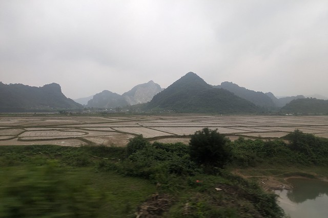 On the Train from Hanoi to Dong Hoi, Vietnam