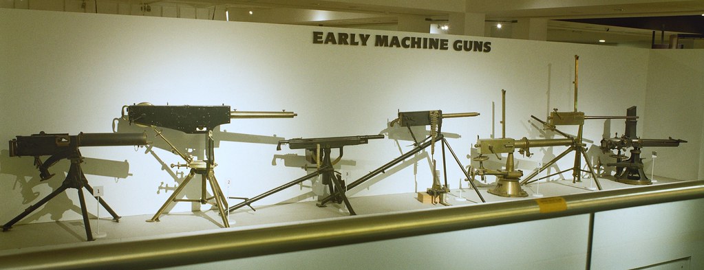 Early Machine Guns.