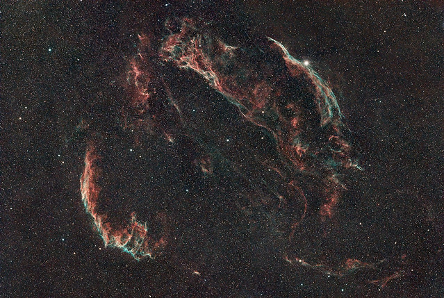 Veil Nebula - 8/18/23 (NGC 6960, NGC 6992)