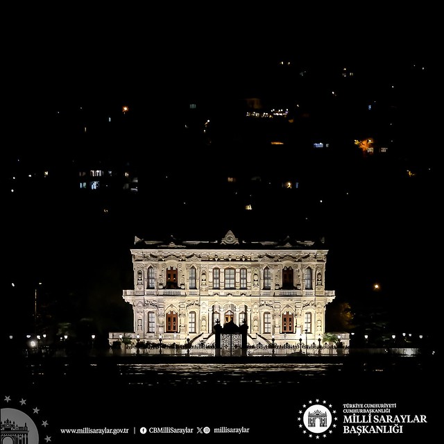 ''Küçüksu Pavilion, the shining star of the Bosphorus...'' by National Palaces on 02 February 2024
