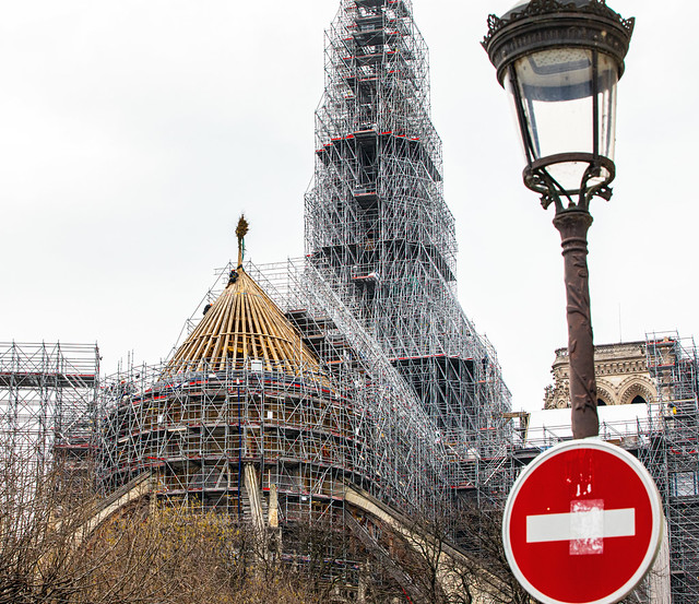 Le bouquet du chantier de Notre Dame de Paris