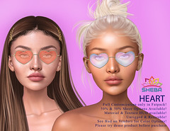 [Sheba] Heart SunGlasses