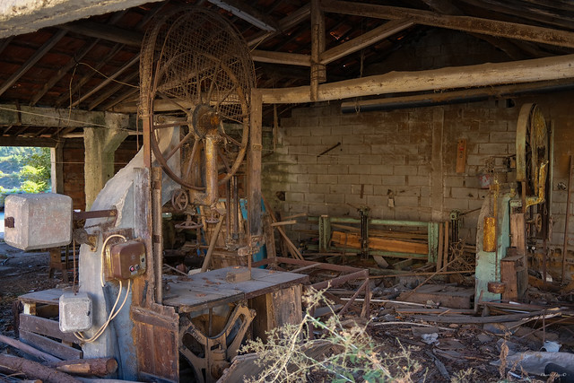 Old Abandoned Sawmill
