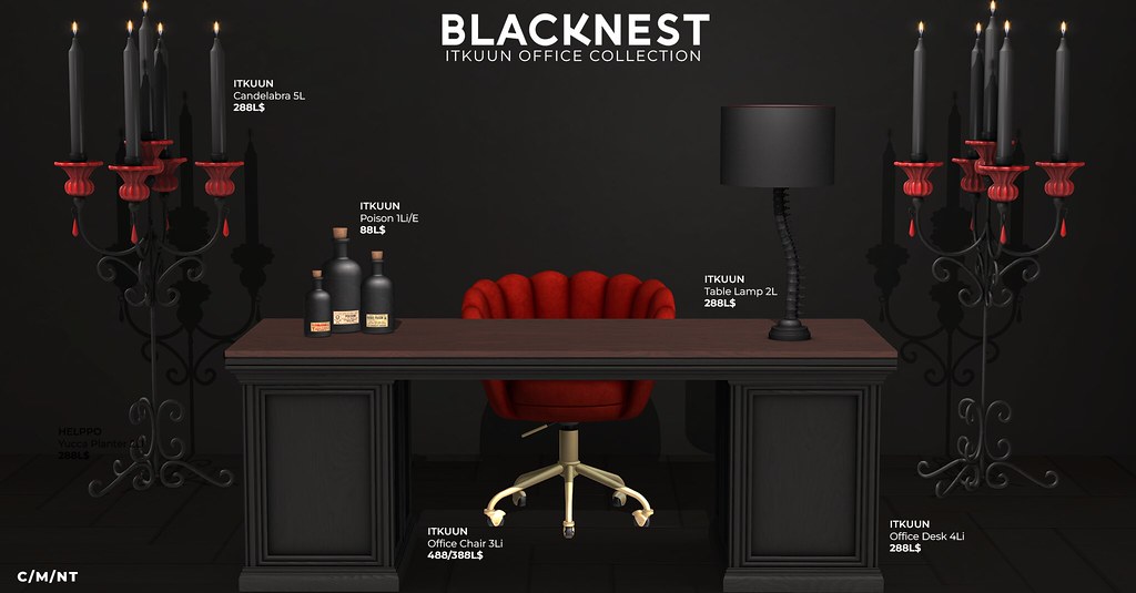 BLACK NEST / Itkuun Office Collection