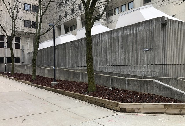 Concrete ramp, University of Wisconsin-Milwaukee