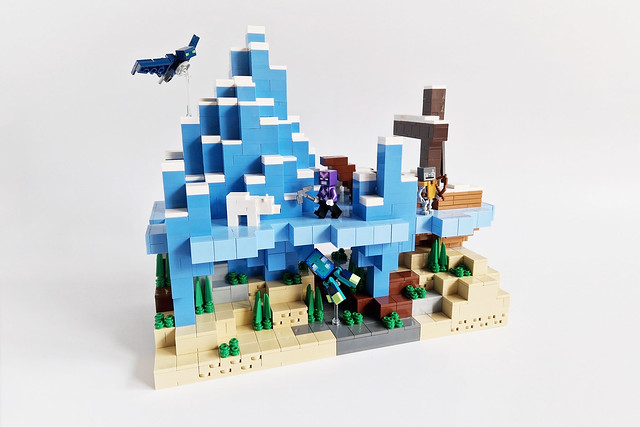 The Frozen Ocean Minecraft MOC by Edge of Bricks