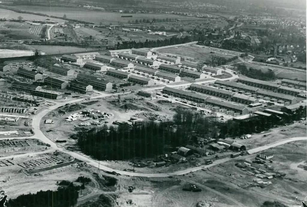 Abbey Farm Estate Under Construction 1970s
