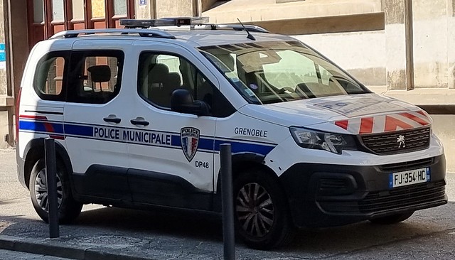 Police vehicle Grenoble France