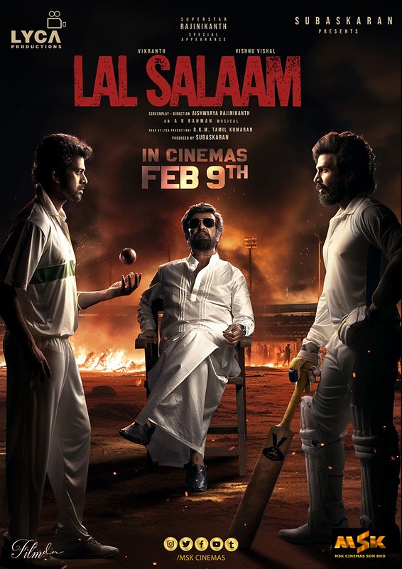 Filem Tamil 'Lal Salaam' di Pawagam Seluruh Malaysia Mulai 9 Februari Ini