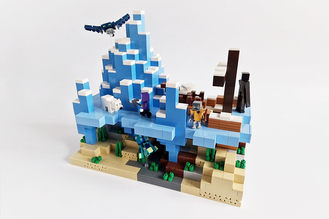 The Frozen Ocean Minecraft MOC by Edge of Bricks