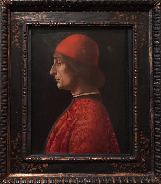Portrait of Giovanni Francesco Brivio by Vincenzo Foppa, Museo Poldi Pezzoli (Milan)