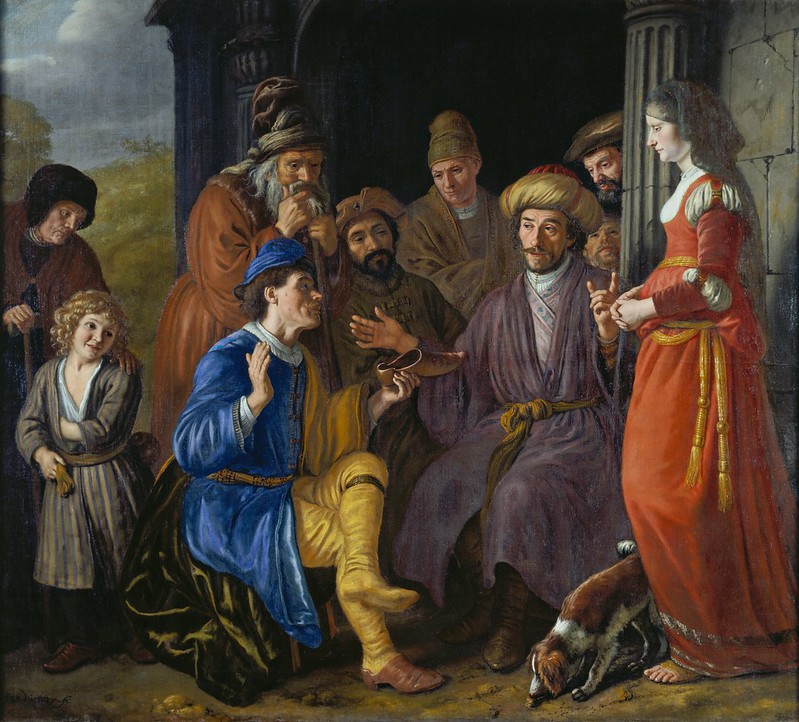 Jan Victors (1619-1679) - Boas übernimmt das Erbe Elimelechs (c.1652)