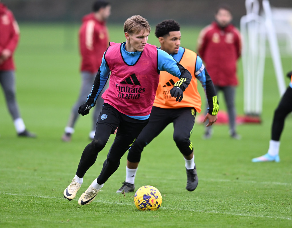 Arsenal Training Session | LONDON COLNEY, ENGLAND - FEBRUARY… | Flickr