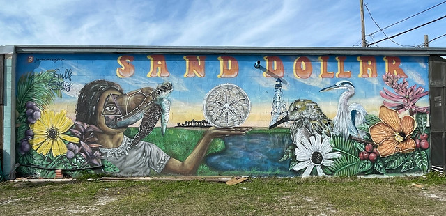 Sand Dollar Mural Port St Joe FL