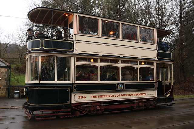Trams: Sheffield Corporation Transport: 264 Beamish Open Air Museum