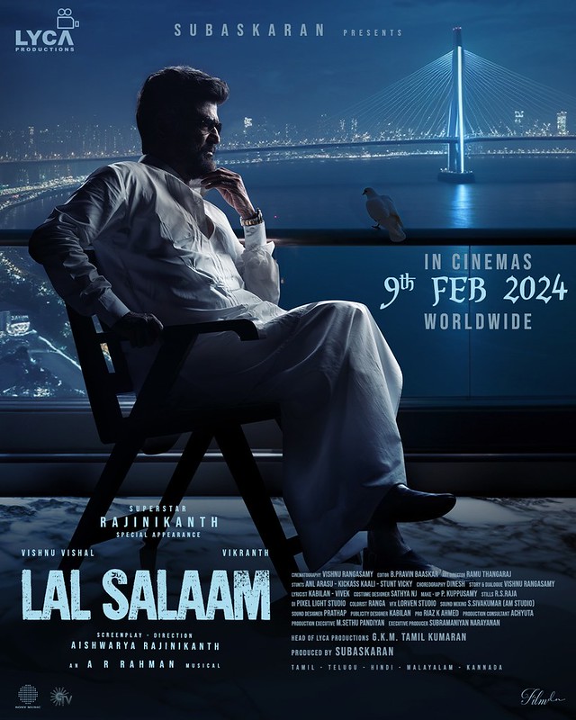 Filem Tamil 'Lal Salaam' di Pawagam Seluruh Malaysia Mulai 9 Februari Ini