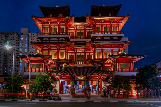 buddah tooth relic temple | south bridge road | singapore