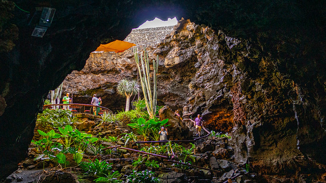 Lanzarote, Cueva de los Verdes