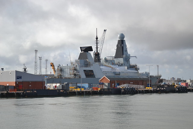 HMS Dragon - Portsmouth Naval Dockyard