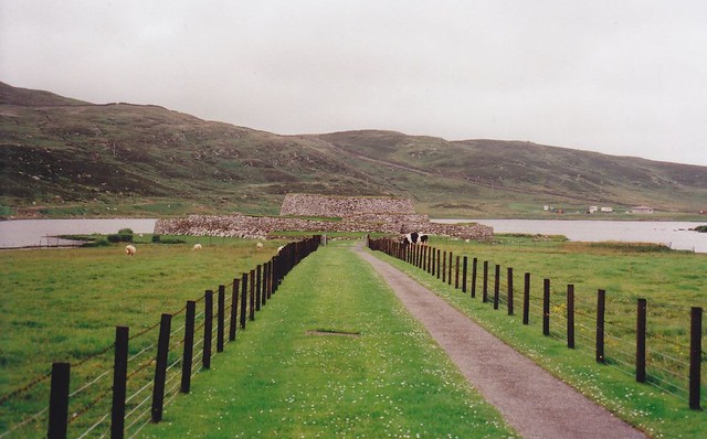 where in the world 164 shetlands brochs, old skool photo, iron age structures