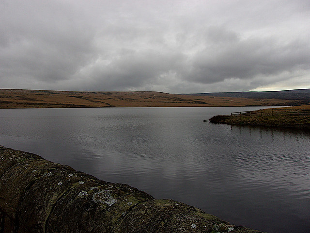 Gorple Lower reservoir, Feb. 2024