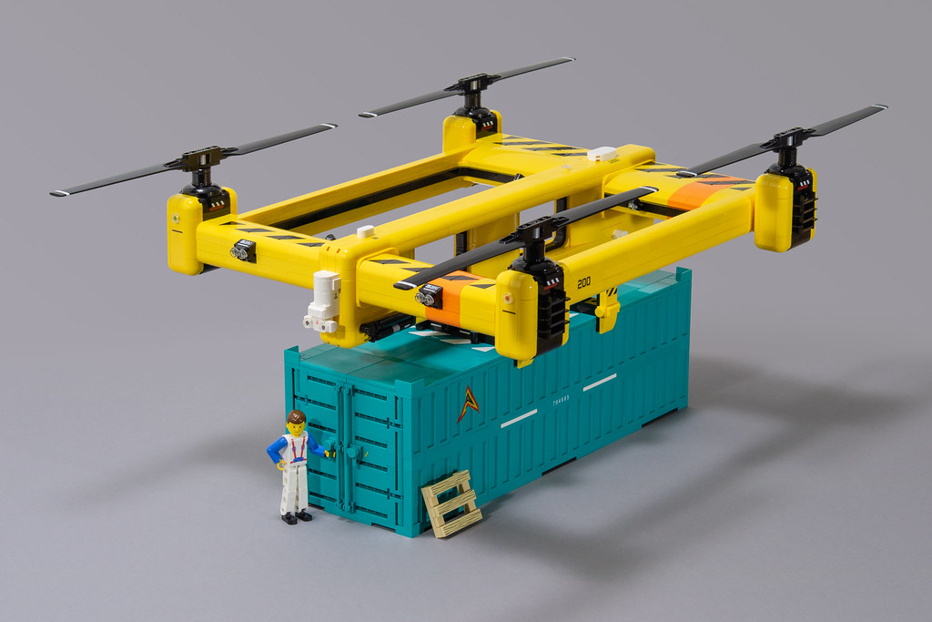 Autonomous Container Drone