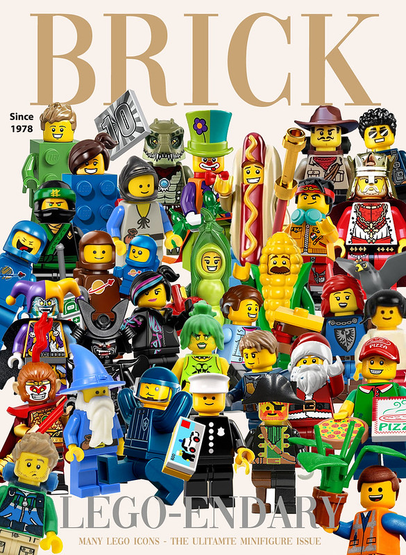 LEGO Minifigures Vogue BricksFanz