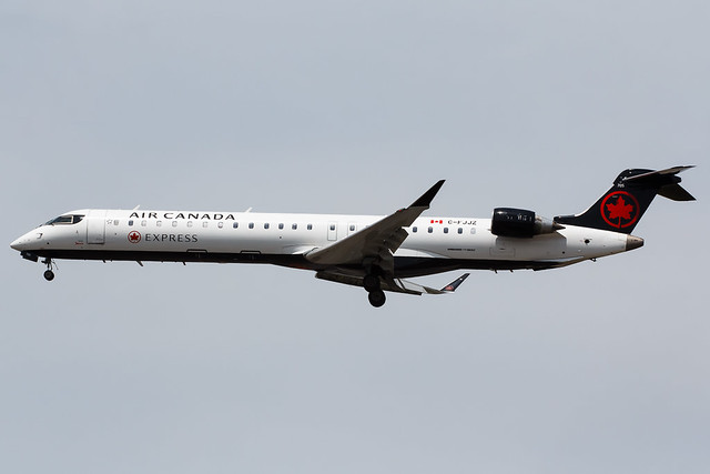 Air Canada Express | C-FJJZ | Bombardier CRJ-705ER (CL-600-2D15) | YYZ | CYYZ