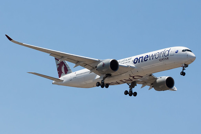 One World (Qatar Airways) | A7-ALZ | Airbus A350-941 | YYZ | CYYZ
