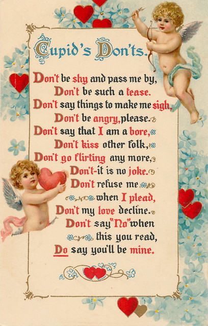 Valentine's Day Card 03 - Cupid Don'ts