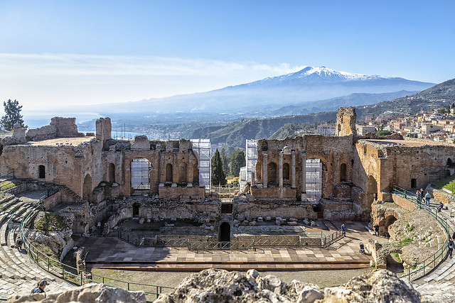 Antiguo teatro griego de Taormina