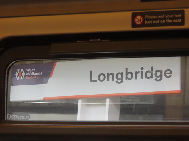 Longbridge Station - sign