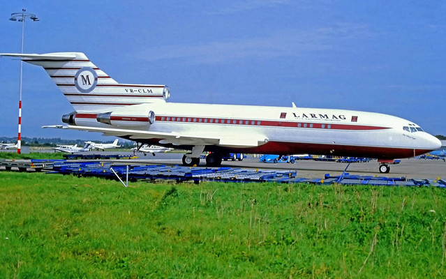 VR-CLM   Boeing 727-46 [19282] (Larmag Aviation) Amsterdam-Schiphol~PH 25/09/1992