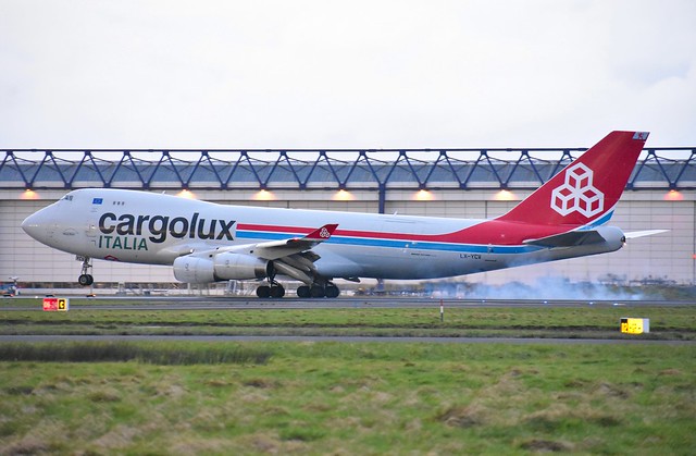 LX-YCV B747-47RF Cargolux Italia