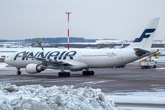 Finnair - Airbus A330-302 OH-LTU @ Helsinki Vantaa