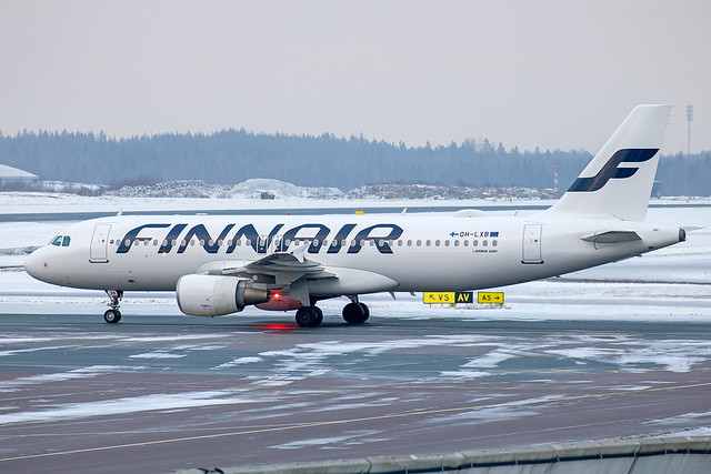 Finnair - Airbus A320-214 OH-LXB @ Helsinki Vantaa