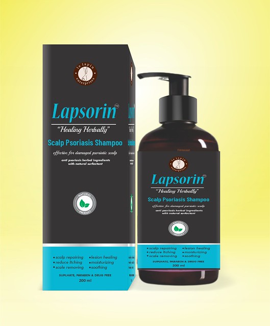 Lapsorin Herbal Scalp Psoriasis Shampoo 200ml