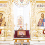 12 февраля 2023, Память трех Вселенских святителей в Спасо-Преображенском кафедральном соборе (Тверь)