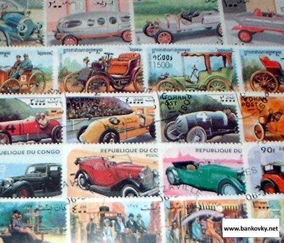 Motives 200 various Car and motor vehicles Stamps