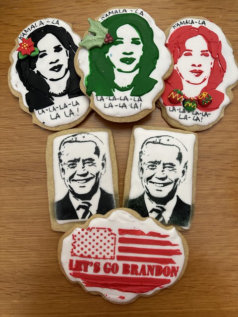 Biden / Kamala Harris / Lets Go Brandon Cookies