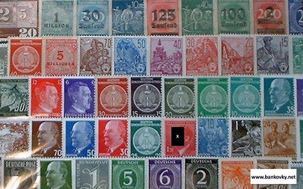 Germany 50 various stamps unmounted mint