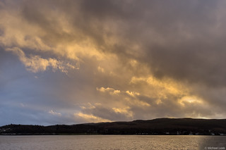 Approaching storm: from Strone, the Holy Loch, Argyll, Scotland.